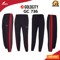 ราคา กางเกงวอร์ม Goldcity กางเกงขายาว รุ่น 736 ขารัด จั๊ม มีสีดำแถบฟ้า และสีดำแถบแดง การันตีคุณภาพ ทนดี ใส่สบาย (21489283334)