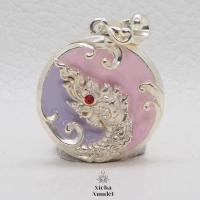 ราคา จี้ พญานาค นาคราช สำริดชุบเงิน รุ่น ขุมทรัพย์นาคา มงคล9 วัดไทย โพนพิสัย จ หนองคาย (15124758487)