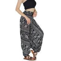 ราคา กางเกงอาลาดิน ซามูไร ม้ง ฮาเร็ม ชุดเดรส ใส่เที่ยวทะเล ทรงหลวม ผ้าเมมเบิร์ด กางเกงไปทะเล ใส่เที่ยว by YourCozy (23921259974)