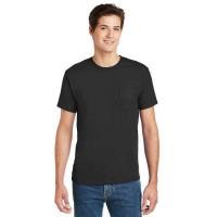 ราคา Hanes เสื้อยืด คอกลม แขนสั้น มีกระเป๋า สีดำ ของแท้ นำเข้า (22142344581)