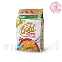 ราคา NESTLE GOLD CORNFLAKES เนสท์เล่ โกลด์ คอร์นเฟลกส์ ซีเรียล 1 4 กิโลกรัม เป็นแหล่งของคาร์โบไฮเดรต ใยอาหาร วิตามินและแร่ธาตุ (20111926477)