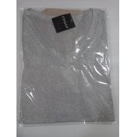 ราคา NARACHA เสื้อยืดคอวีเว้าลึก ผ้าสลาฟบาง งาน TOPSHOP (12715636913)