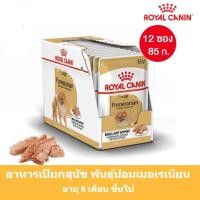 ราคา Royal canin pomeranian pouch 12 ซอง อาหารสุนัข ปอมเมอเรเนี่ยน เพ้าซ์ 1กล่อง (21340568575)