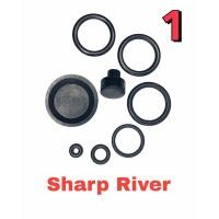 ราคา ชุดลูกยางซ่อมที่สูบลม Sharp River 1 ชุด (20980248277)