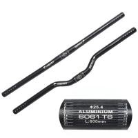 ราคา FMF sport แฮนด์รถจักรยานเสือภูเขา Fix gear อลูมิเนียม 6061 ขนาด 25 4 600mm แบบตรง ยก (7688107771)