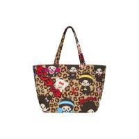 ราคา M o n c h i c h i กระเป๋า Tote bag มาใหม่ ผ้าแคนวาส มี 2 สี 2 ไซส์ให้เลือก ขนาด 36 18 10 cm ขนาด 55 33 18 cm (26399609982)