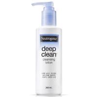 ราคา Neutrogena Deep Clean Cleansing Lotion 200 ml นูโทรจีนา ดีพ คลีน คลีนซิ่ง โลชั่น 200 มล (9913602496)