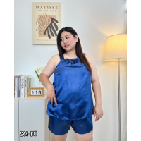 ราคา ชุดนอนเซ็กซี่ผู้หญิง 4XL ผ้าซาตินเนื้อดี ลื่น ใส่แล้วไม่ระคายผิว อก 44 นิ้ว เอว 26 42 นิ้ว สะโพก 48 นิ้ว กางเกงยาว 15 5 นิ้ว ดีไซน์เรียบแต่ดูหรู พร้อมส่งทั่วประเทศ S44 (25176805532)