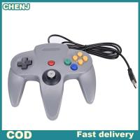 ราคา CHENJ Fkend Wired USB Controller For Nintendo N64 Joystick Games Gamepad Joypad For N64PC Black (23451778871)