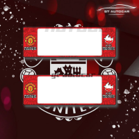 ราคา กรอบป้ายทะเบียนรถยนต์กันน้ำ ลาย Manchester United กรอบป้ายทะเบียนแมนยู (7703024129)