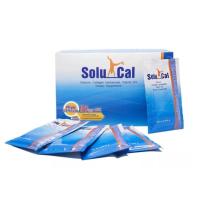 ราคา Solucal Calcium Collagen Vitamin D 3 โซลูแคล แคลเซียม คอลลาเจน วิตามินดี บำรุงข้อ จำนวน 1 กล่อง บรรจุ 30 ซอง 11777 (18088481414)