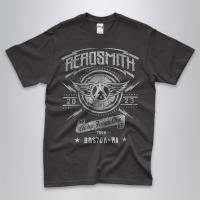 ราคา พรีเมี่ยมที่มีคุณภาพเสื้อยืดวงเสื้อผู้ชาย Aerosmith 2023วินเทจร็อคโลหะวงประเดิมแขนสั้นสีดำ grap (20266947909)