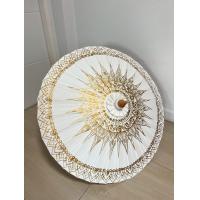 ราคา ร่มเคลือบสีน้ำมัน ลายไทยกนก กันน้ำ ขนาดรัศมี 1417 นิ้ว (24634044803)