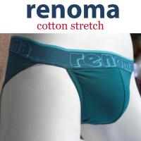 ราคา กางเกงในชาย Renoma Paris ของแท้ 100 รุ่น Cotton Stretch ทรง Jockstrap เท่ห์ สุดเซ็กซี่ ผ้าคอตต้อน นุ่ม สบาย แห้งไว สีสันสดใส (17426648348)