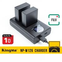 ราคา KingMa Battery charger FUJI NPW126 LCD แท่นชาร์จแบ็ตเตอรี่ USB คู่ สำหรับชาร์จแบ็ตเตอรี่ FUJI NPW126 มาพร้อมสาย USB สำหรับ ฟูจิ รุ่น XA1 XA2 XA3 XA5 XA10 XE1 XE2 XE3 XT10 XT20 XT2 X Pro1 X Pro2 NP W12
