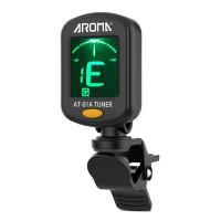 ราคา AROMA Guitar Tuner Digital Electronic Tuner for Guitar Clip on Digital Electronic Tuner Guitar Electronic Tuner Guitar Ukulele Violin Acoustics Calibration Tuner AT 01A (26299098125)
