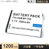 ราคา เหมาะสำหรับ Samsung BP 70A ES65แบตเตอรี่ ES70 ST60 PL120 PL170 ST90 ST95 ST100 camera parts (17282482825)