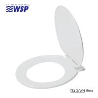 ราคา WSP ฝารองนั่ง ฝาชักโครก พลาสติก ทรงกลม สีขาว รุ่น TS4 3 WH (402143326)
