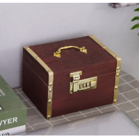 ราคา GGYY630 กระปุกออมสินไม้สัก แบบใช้รหัสผ่าน กล่องออมสินโบราณ (126518241309)