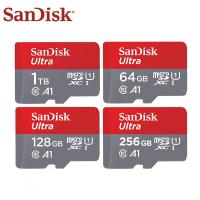 ราคา การ์ดหน่วยความจำ SanDisk Ultra microSDXC 32GB 64GB 128GB 256GB 512GB 1TB SQUAB A1 C10 U1 UHS I 100MB s R SDSQUAB 128G GN6MN เมมโมรี่การ์ด ไมโครเอสดี การ์ด (25140164417)
