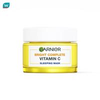 ราคา Garnier การ์นิเย่ ไบรท์ คอมพลีท วิตามินซี สลีปปิ้ง มาส์ก 50 มล (112258795)