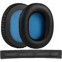 ราคา Replacement Headset Repair Parts Ear Pads Headband Cushions Compatible with Sennheiser HD8 DJ HD6 MIX Headphones (24971645225)