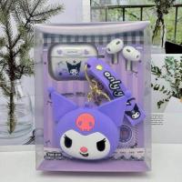 ราคา ฝ หูฟัง มี ลาย คุโรมิ มายเมโลดี้ ชินนามอน มายเมโลดี้หูตั้ง โดเรมอน คิตตี้ TWS K19 หูฟัง Bluetooth แบบไร้สาย True Wireless ลายการ์ตูนน่ารักมาก ในชุดจะมี หูฟัง เคสหูฟัง พวงกุญแจกระเป๋าซิลิโคน สายชาร์จ (