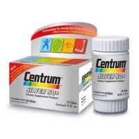 ราคา Wyeth Centrum Silver 50 Dietary เซนทรัม ซิลเวอร์ วิตามินรวม เกลือแร่ ขนาด 30 เม็ด 14863 90 เม็ด 14864 (18088520236)