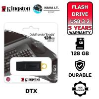 ราคา Flash Drive KINGSTON DTX 128GB USB 3 2 Black รับประกัน 5 ปี (11276985112)