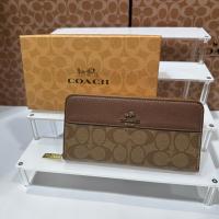 ราคา กระเป๋าสตางค์ใบยาวสำหรับผู้หญิงแบบซิปรอบขนาด 7 5 นิ้วสำหรับผู้หญิงมีหลายสีเยอะพร้อมส่ง (24975142427)