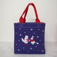 ราคา กระเป๋าสตาร์บัคส์ xmas Tote Bag ลายการ์ตูน สีม่วงแดง แบรนด์แท้ (17650809452)