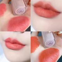 ราคา ลิปสติกเนื้อแมทสีส้ม ดูแลริมฝีปากยาวนาน (126620603431)