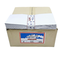 ราคา ซอง ซองจดหมายสีขาวยาว เบอร์9 125 ตราเครื่องบิน ยกกล่อง 500ซอง (1019534310)