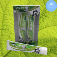 ราคา Wazz Toothpaste ยาสีฟันสมุนไพร ว๊าซซ ป๋าสันติ หมอนอกกะลา ไม่มีฟลูออไรด์ สูตรใหม่ 1 กล่อง มี 2 หลอด (2525900113)