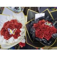 ราคา ช่อดอกไม้จากริบบิ้น 7 ดอก (26010667052)