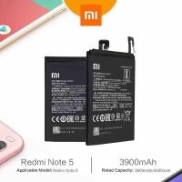 ราคา ต้นฉบับ Xiaomi Redmi Note 5 BN45 4000 mAh สำหรับ Xiaomi Redmi หมายเหตุ 5 คุณภาพสูงเปลี่ยนโทรศัพท์ BN45 แบตเตอรี่ (658824949)