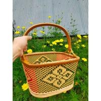 ราคา ตระกร้าหวายแท้หวายเทียมเทียม ตระกร้าไม้ไผ่ ตระกร้าสาน ตระกร้าสวยงาม ตระกร้าไปทำบุญ ตระกร้าใสของ ตระกร้าไปตลาด ตระกร้าของฝาก ตระกร้าทรงรี (16836800266)