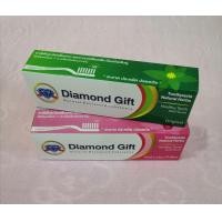 ราคา ยาสีฟันสมุนไพรไดมอนด์กิฟ Diamond Gift รสเข้มข้นสูตรดั้งเดิม1สีชมพู1หอมสดชื่น 2กล่องละๆ 100 กรัม ไม่มีกลิ่นปาก (13551739105)