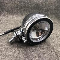 ราคา 10MM Chrome Metal Universal Motorcycle Spot Light Auxiliary Fog Lamp With Glass Lens Scooter Motorbike Front Indicator (1897464432)