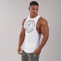 ราคา เสื้อยืดเสื้อกล้ามออกกำลังกายแขนกุด I Shaped สำหรับผู้ชายเสื้อออกกำลังกายกีฬาแขนกุดระบายอากาศแห้งเร็ว (22446701522)