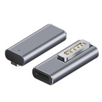 ราคา LTUJH Magnetic USB C Adapter Type C DC5521 to Magsafe 2 Connector PD Quick Charge Adapter for MacBook Air Pro (25390950510)