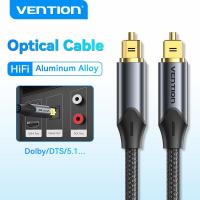 ราคา Vention Optical Audio Cable Fiber Digital for Blu ray CD DVD Toslink Digital SPDIF Cable for Xbox Soundbar Fiber Optic Cable 1m 2m 3m 5m 10m (18575577939)