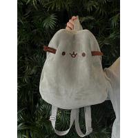 ราคา กระเป๋าเป้สะพายหลังลายแมว Pusheen Cat น่ารักและน่าตื่นเต้นสำหรับวัยรุ่น กระเป๋าสะพายไหล่แบบนิ่ม เหมาะสำหรับวัยรุ่น สไตล์การ์ตูน วันเกิด (23227213530)