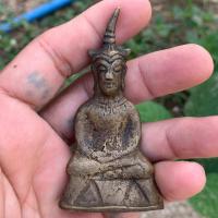 ราคา พระงั่งเกศดาบชฎาเอียงสร้อยสังวาลย์บัวฟันปลา เนื้อสัมฤทธิ์ เครื่องราง (26246157813)