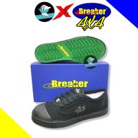 ราคา Breaker รองเท้าผ้าใบ เบรคเกอร์ 4x4 พื้นเขียว รองเท้านักเรียน รองเท้าผ้าใบเบรกเกอร์ (13066891575)