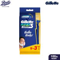 ราคา Gillette Blue 3 Flexi 9 3 ยิลเลตต์ มีดโกนหนวด บลู 3 เฟล็กซ์ซี่ 9 3 (126610274506)