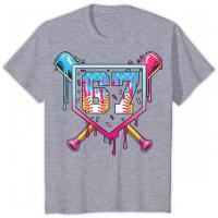 ราคา เสื้อยืดคอกลมแขนสั้นทรงหลวมสำหรับเล่นเบสบอล 67 สำหรับผู้ชายและผู้หญิง ทรงหลวม แขนสั้น คอกลม ลำลอง ฤดูร้อน 2025 (126460623490)