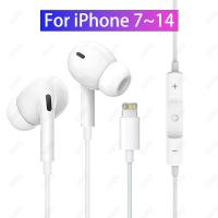 ราคา Original Headphones For Apple iPhone 16 15 14 13 Pro Max In ear Wired Headphones For Samsung Xiaomi For Lightning USB C 3 5mm (24315209243)