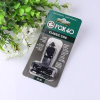 ราคา นกหวีด Fox40 Classic CMG สีดำ 115db แรงดันเสียงสูง คมชัด นกหวีดปลาโลมา งานอาสา จราจร กีฬา ฉุกเฉิน (26172371461)