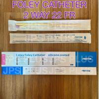 ราคา สายสวนปัสสาวะ 2 ทาง 1 กล่อง มี 10 เส้น เบอร์ 8 10 12 14 16 18 20 22 24 Foley Catheter 2 way (21195623585)